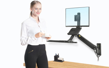 Giá treo màn hình máy tính gắn tường MB32