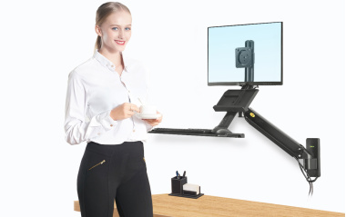 Giá treo màn hình máy tính gắn tường MB32